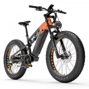 Vélo électrique – LANKELEISI RV800 Plus Vélo De Montagne Électrique