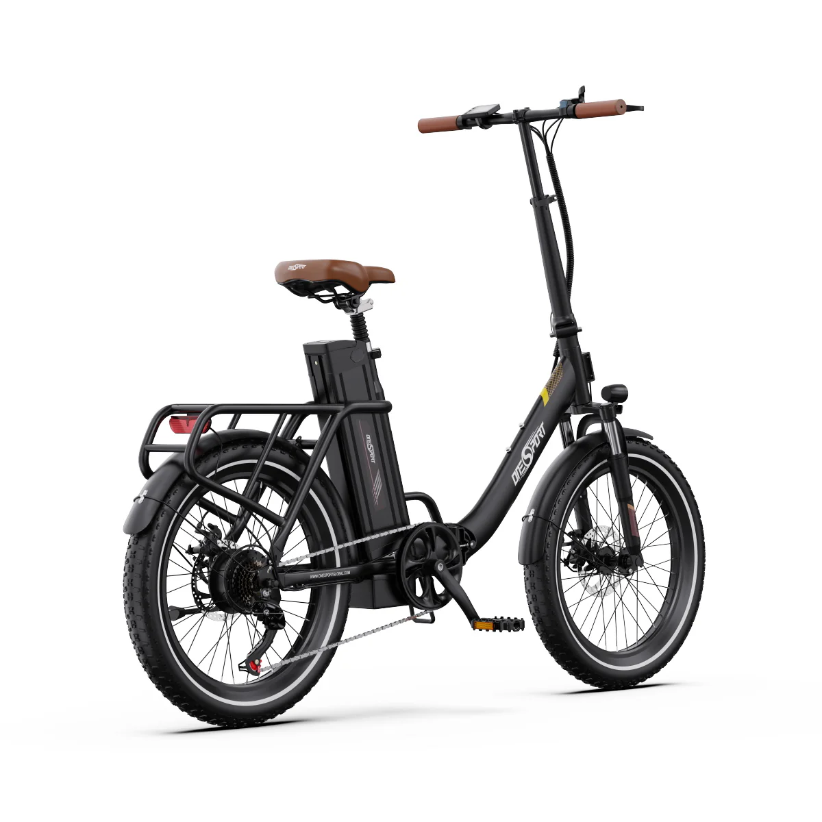 Vélo électrique pliable OneSport OT16‑2 – Autonomie 120 km, moteur 250 W, confort et performance – Image 11