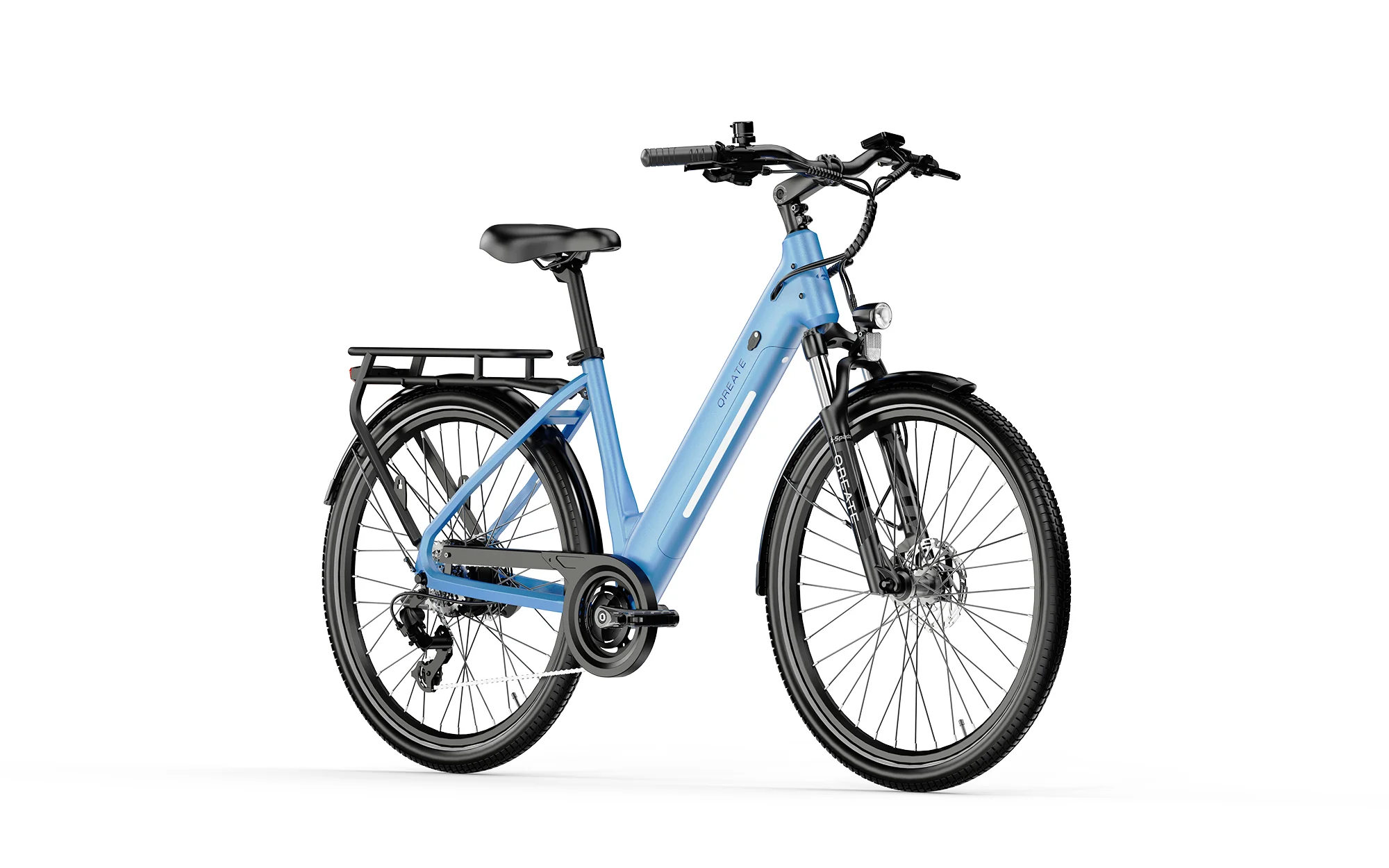 Vélo électrique A-Spadz QREATE City Air - 250W 13,6ah – Image 3