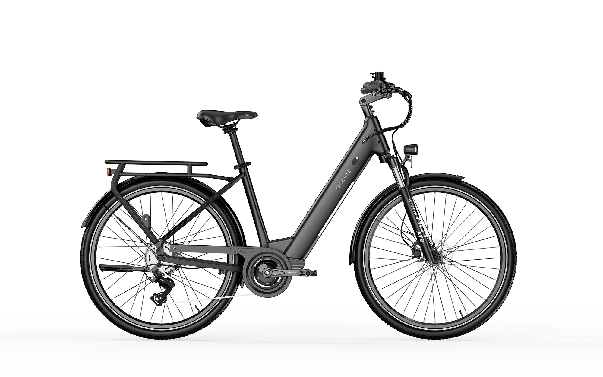 Vélo électrique A-Spadz QREATE City Pro - Moteur 250W 15ah