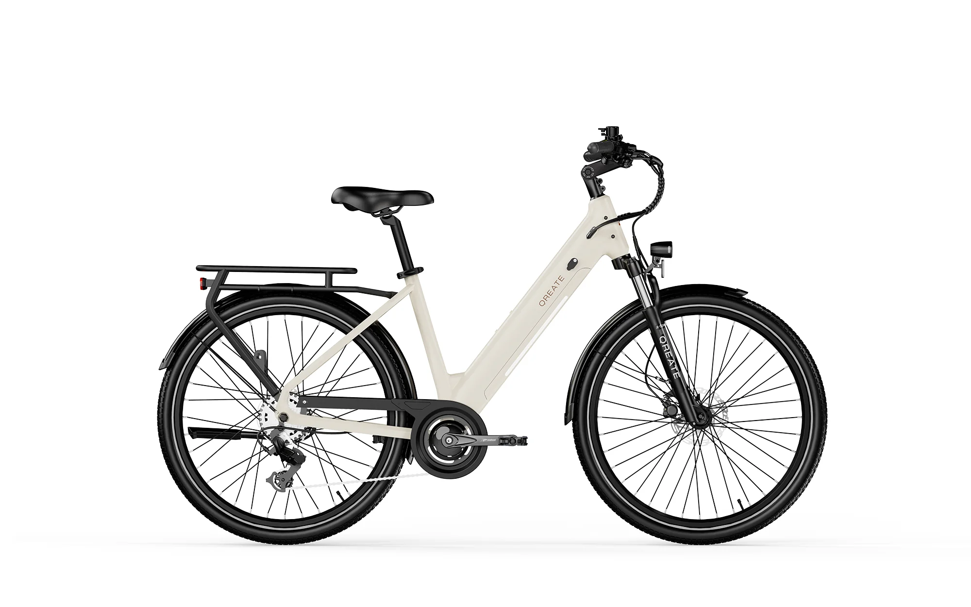 Vélo électrique A-Spadz QREATE City Air - 250W 13,6ah – Image 2