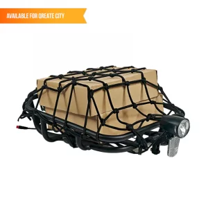 Porte-bagages avant avec sac filet pour les vélos City Air et City Pro