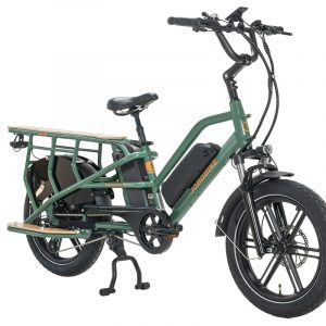 Vélo cargo électrique JOBOBIKE Transer – Double Batterie 13 Ah – 250W