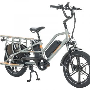 Vélo cargo électrique JOBOBIKE Transer – Double Batterie 13 Ah – 250W