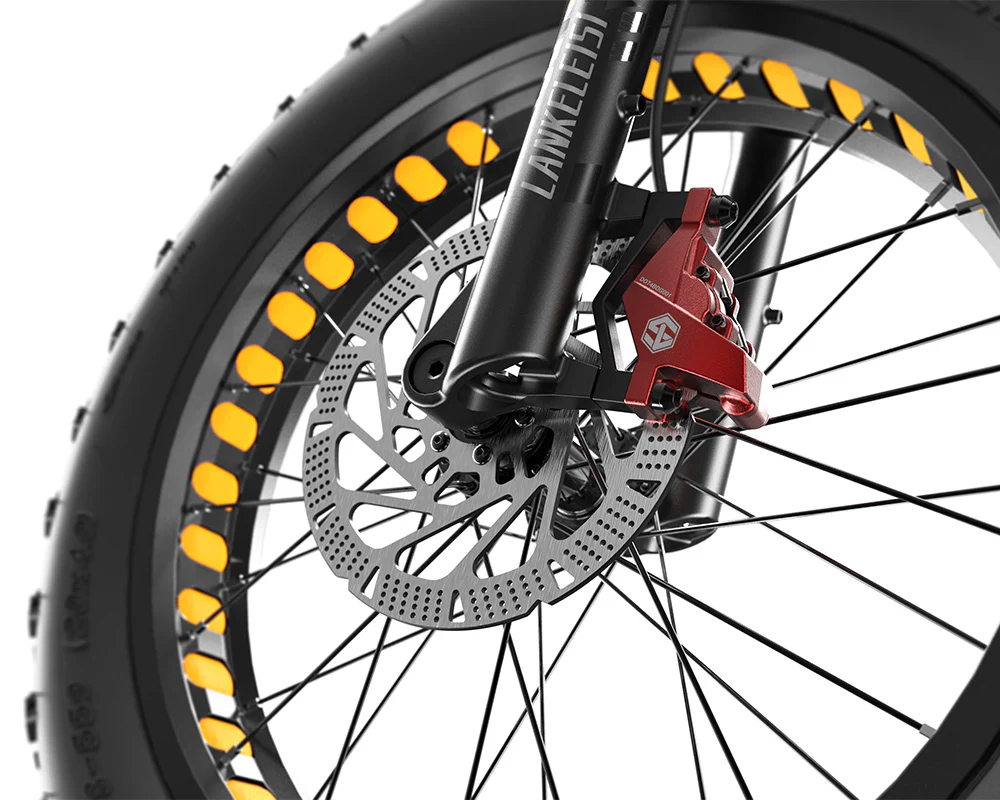 Fatbike électrique Lankeleisi RX800 Plus - 1000W 48V 20Ah – Image 19