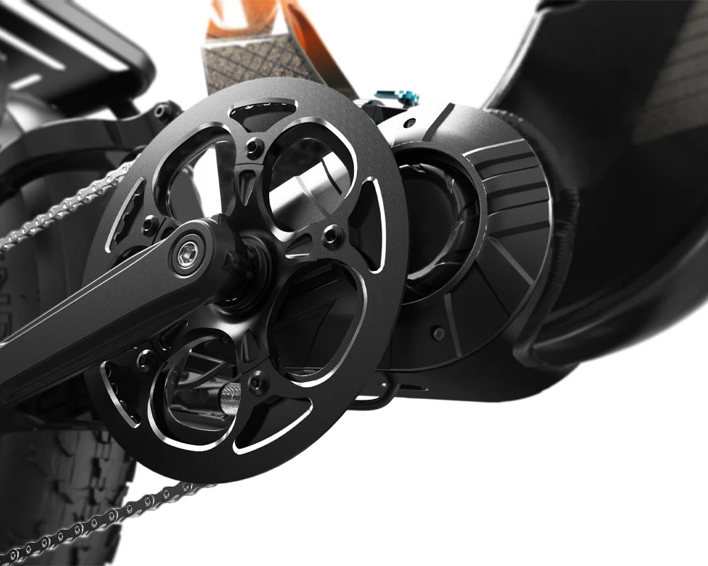 Fatbike électrique Lankeleisi RX800 Plus - 1000W 48V 20Ah – Image 22