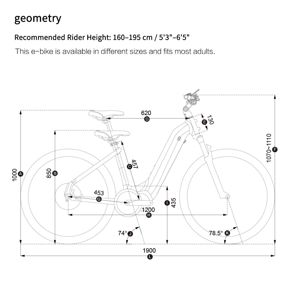 Vélo électrique Lankeleisi MG600 Lite - 250W 36V 20Ah – Image 23