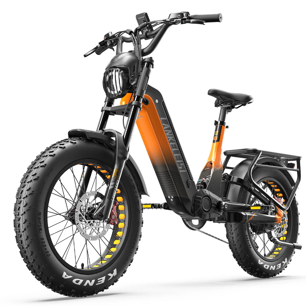 Fatbike électrique Lankeleisi RX800 Plus - 1000W 48V 20Ah – Image 9