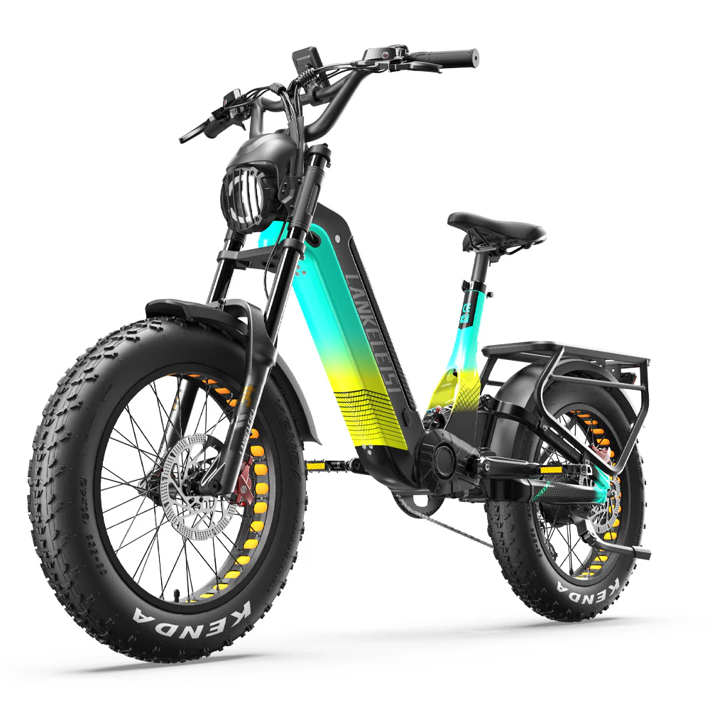 Fatbike électrique Lankeleisi RX800 Plus - 1000W 48V 20Ah – Image 10