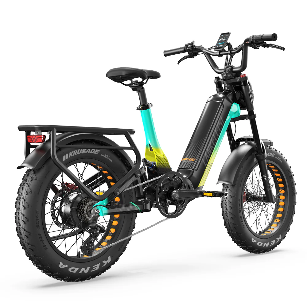 Fatbike électrique Lankeleisi RX800 Plus - 1000W 48V 20Ah – Image 13