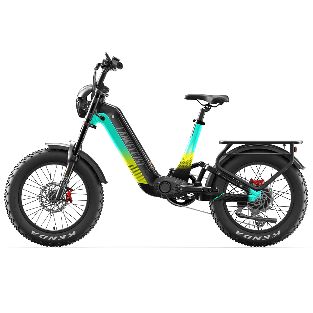 Fatbike électrique Lankeleisi RX800 Plus - 1000W 48V 20Ah – Image 7