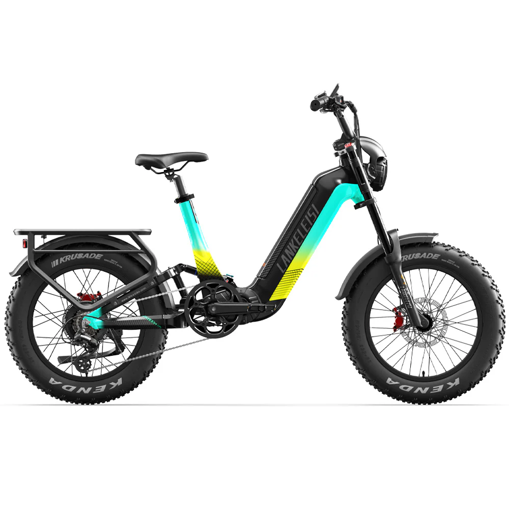 Fatbike électrique Lankeleisi RX800 Plus - 1000W 48V 20Ah – Image 6