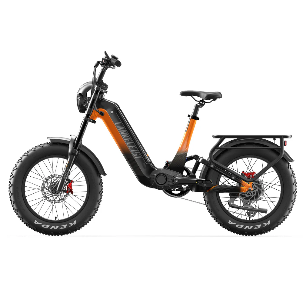Fatbike électrique Lankeleisi RX800 Plus - 1000W 48V 20Ah – Image 8